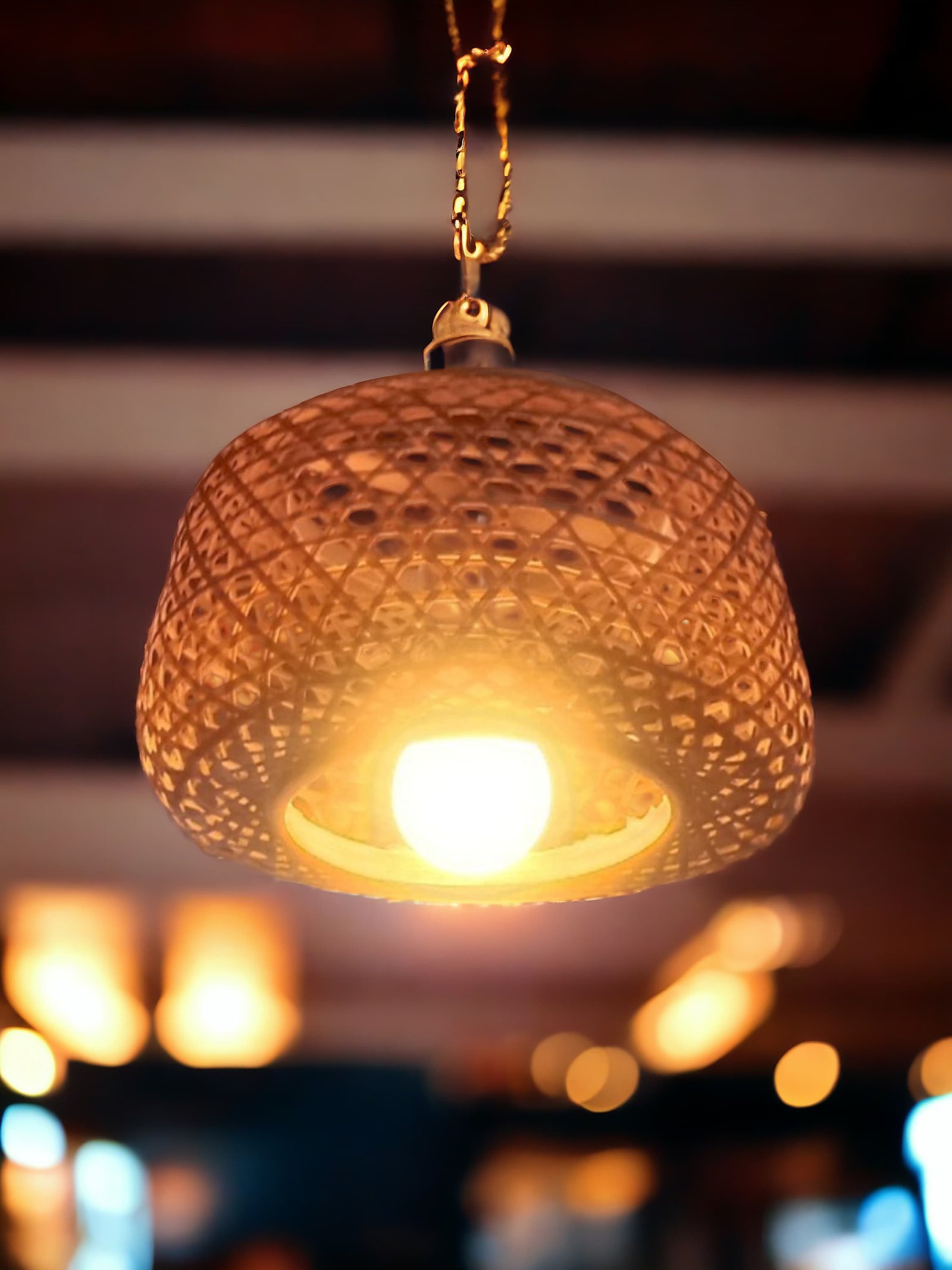 Bamboo Woven Lantern Lamp Shade for Home Decor thumbnail 3